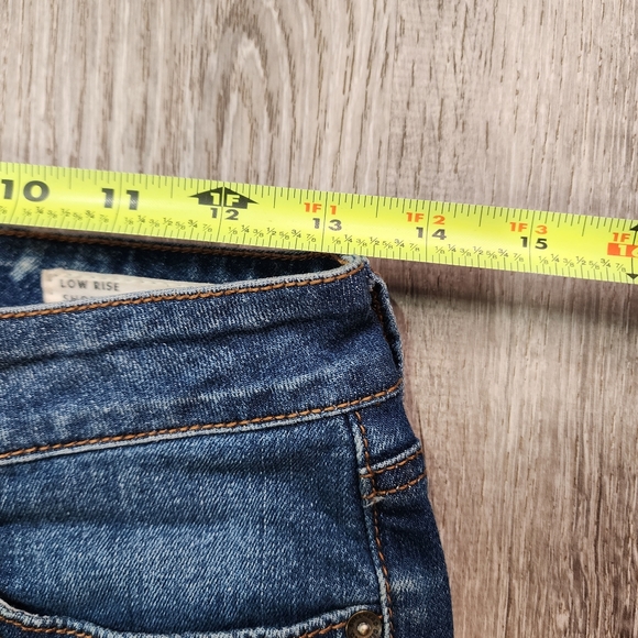 BULLHEAD DENIM CO. Jean Shorts Rolled Cuff Hem 5 - Picture 7 of 9